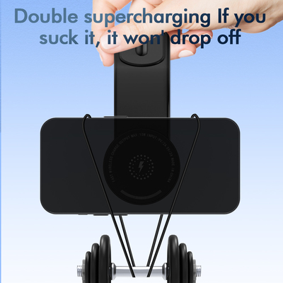 Magnet Smart Mobile Phone Stands Mount 15W Fast Charging Magnetic Phone Holder Wireless Car Charger For Iphone
