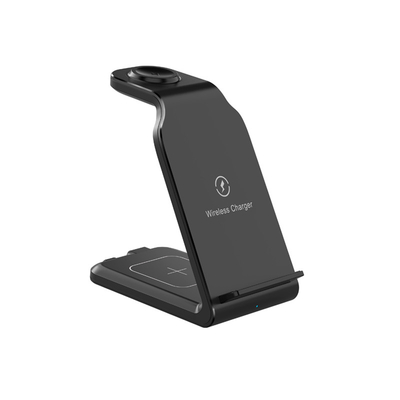 3in1 QI Desktop Wireless Charger