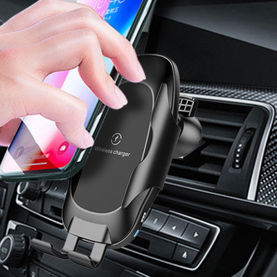 Universal 10W Qi Car Mount Wireless Charger Phone Holder For Android